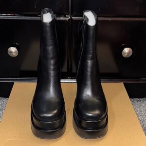 Steve Madden Black Heeled Boots